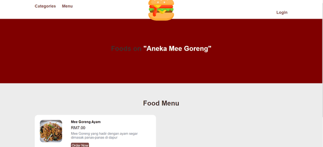 Food Ordering System